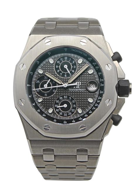 audemars piguet titanium chronograph
